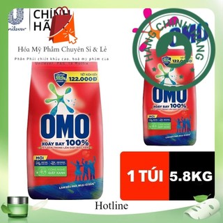 Omo Bột giặt Sạch cực nhanh Túi 5.7 kg.