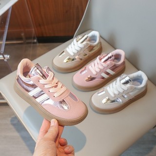 Giày đế thấp cho trẻ em Giày bé gái da đế mềm Giày tập luyện bé trai Giày thể thao trẻ em