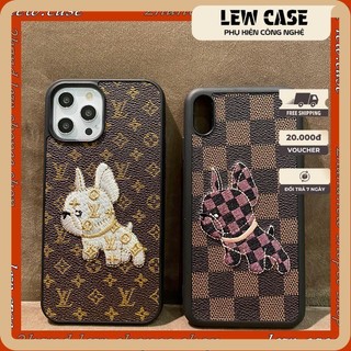 Ốp lưng iphone - ốp iphone lv chó cao cấp