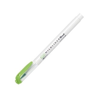 Viết cọ nhật mildliner - zebra wft8-mg - xanh lá - zebra