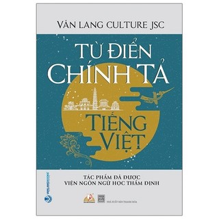 Sách từ điển chính tả tiếng việt