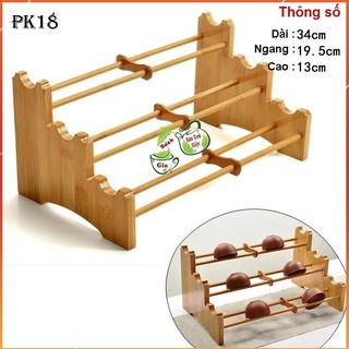 Gác Chén Tre Tự Nhiên Chống Mối Mọt – Giá Đỡ Chén Trà Thủ Công Cao Cấp | Nhẹ Gọn, Thẩm Mỹ Cao