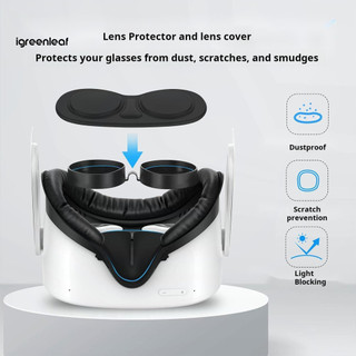 Igreenrx Vr Phụ Kiện Tai Nghe Vr Đệm Miếng Đệm Thoải Mái Vr Bảo Vệ Mặt Cho Meta Quest 2 Đệm Mềm Miếng Lót Mũi Chặn Ánh Sáng Thân Thiện Với Da Miếng Lót Mũi Có Thể Điều Chỉnh Chống Mài Mòn