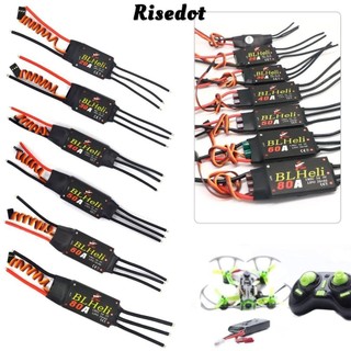 Esc không chổi than, bộ điều khiển tốc độ blheli 2-6s, diy 20a 30a 40a 50a 60a 80a với mô hình máy bay không người lái ubec rc esc quadcopter