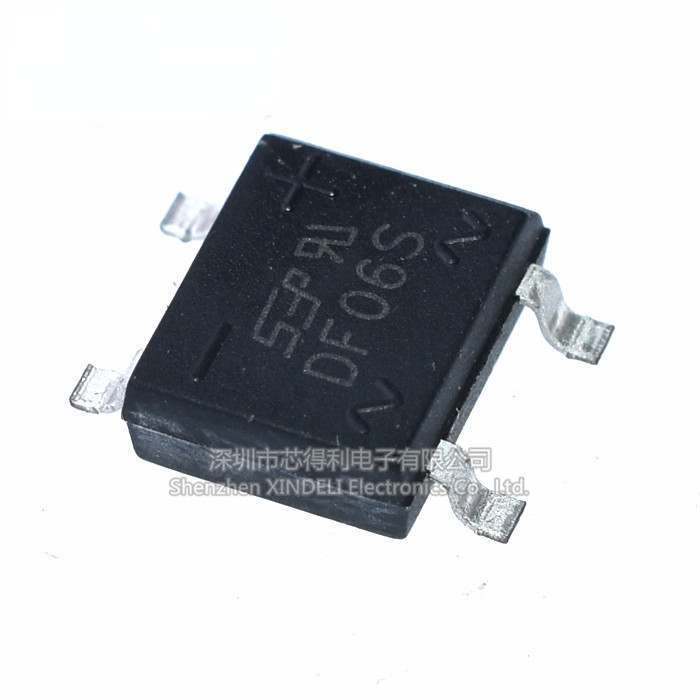 D DF06S Patch 4-Pin Chỉnh Lưu Cầu DF06S Bộ Chỉnh Lưu Điện Cầu Cọc Hàng Mới Hàng Sẵn Có