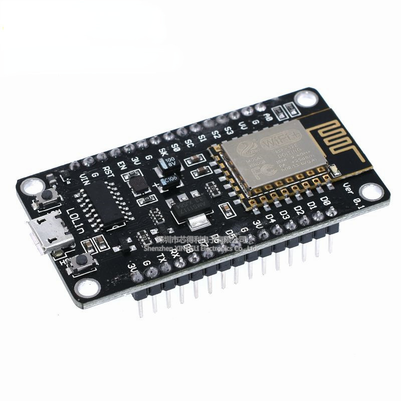 ESP8266 Cổng nối tiếp Mô-đun wifi NodeMcu Lua WIFI V3 IoT Phát triển CH340 Tấm đế NodeMcu + Mô-đun C