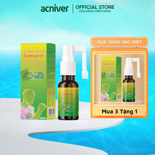 Xịt vệ sinh họng Santacol hỗ trợ giảm ho, ngứa họng, bảo vệ phế quản- Lọ 30ml