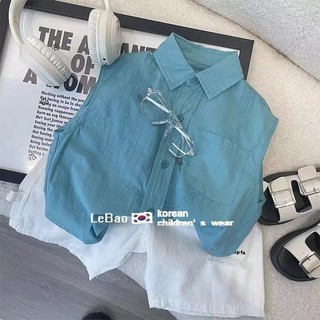 [Khuyến nghị phổ biến] Bộ đồ hai mảnh nhẹ mùa hè cho bé trai | Họa tiết hoạt hình | Thoải mái thoáng khí