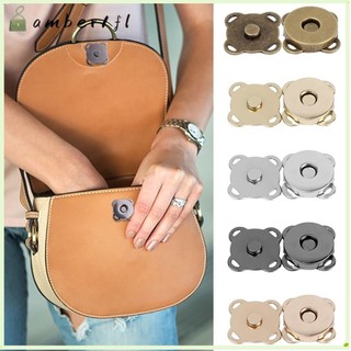 Amber1 1 Nút kim loại hoa mận, Nút khóa tự làm 14 / 18mm, Ví đựng túi xách Ví tự may Nút chụp thủ công cho túi quần áo Giày