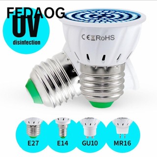 FEDAOG Đèn Led UV E27 E14 MR16 GU10 Khử Trùng Chăm Sóc Sức Khỏe