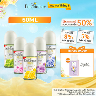 Lăn khử mùi hương nước hoa Enchanteur Charming/ Sensation/ Delightful/ Romantic/ Magic 50ml