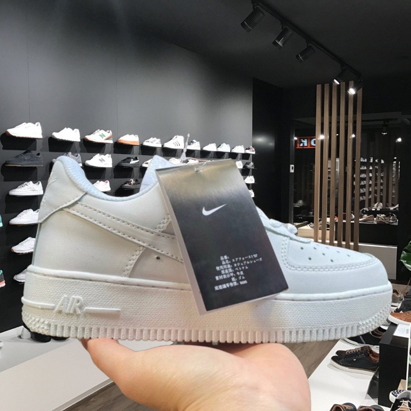 Giày_Nike Air Force 1 full trắng Nam Nữ, Giày AF1 Trắng đế Air, bản Cao Cấp fulll box bill Milio Sne