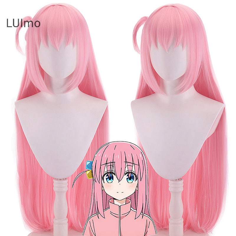 Luimo Anime Bocchi The Rock Cosplay Gotou Hitori Cosplay Tóc Giả Dài 70cm Cosplay Tóc Giả SBS