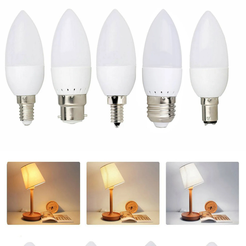 E14 E27 E12 B22 B15 Bóng Đèn LED Đèn Chùm 3W Đèn Gia Đình Thay Thế 20W Đèn Halogen 220V
