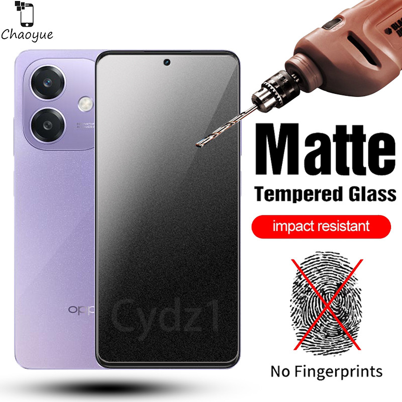 Kính cường lực mờ trong suốt cho OPPO A3 Pro A3x 4G 5G 2024