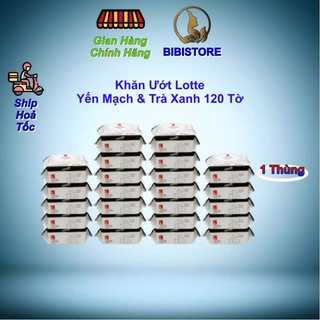   Thùng 24 Gói  Khăn Ướt Gia Đình Choice L LOTTE Gói 120 Miếng  BIBISTORE Tân Bình  