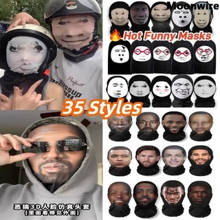 Mặt Nạ In 3d Lưới Đàn Hồi Mặt Nạ Toàn Mặt Cho Unisex Cosplay Mũ Dự Tiệc Mô Phỏng Mũ Đội Đầu