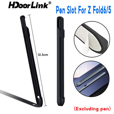 Khe Cắm Bút HdoorLink Cho Samsung Z Fold6 Fold 5 Đa Năng Có Thể Dán S Khe Cắm Bút Stylus Giá Đỡ