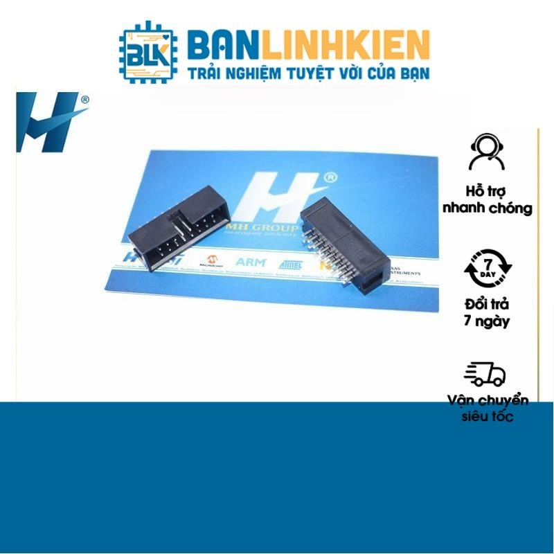 Đầu Nối IDE16 Đực Thẳng 2.54MM