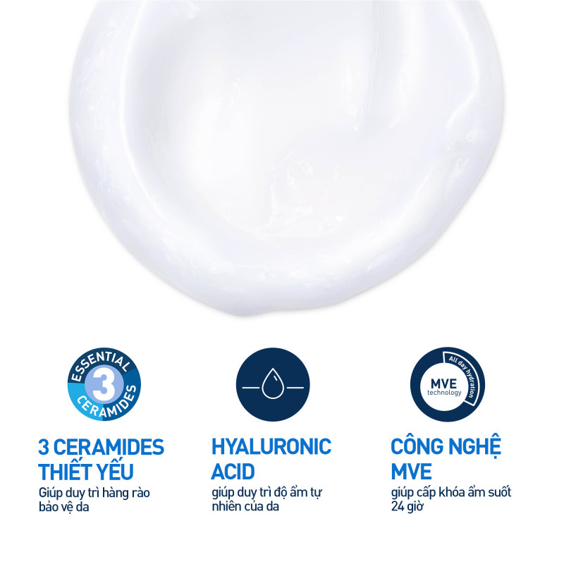 Sữa rửa mặt giúp làm sạch sâu dành cho da thường và da khô Cerave Hydrating Cleanser 88ML | BigBuy360 - bigbuy360.vn