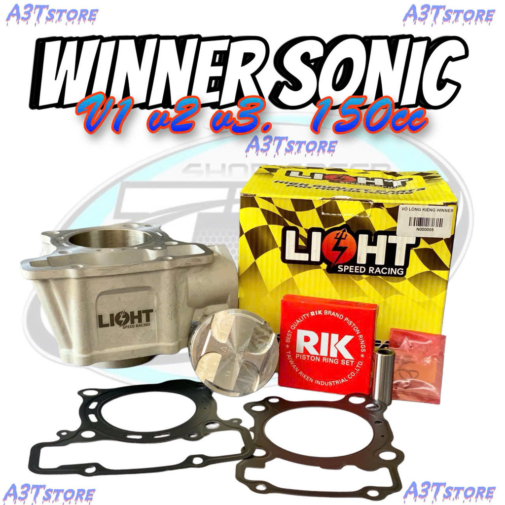 LÒNG KIẾNG NÒNG WINNER SONIC 150 LIGHT SPEED 62mm 65mm CHÂN ZIN BST 6158