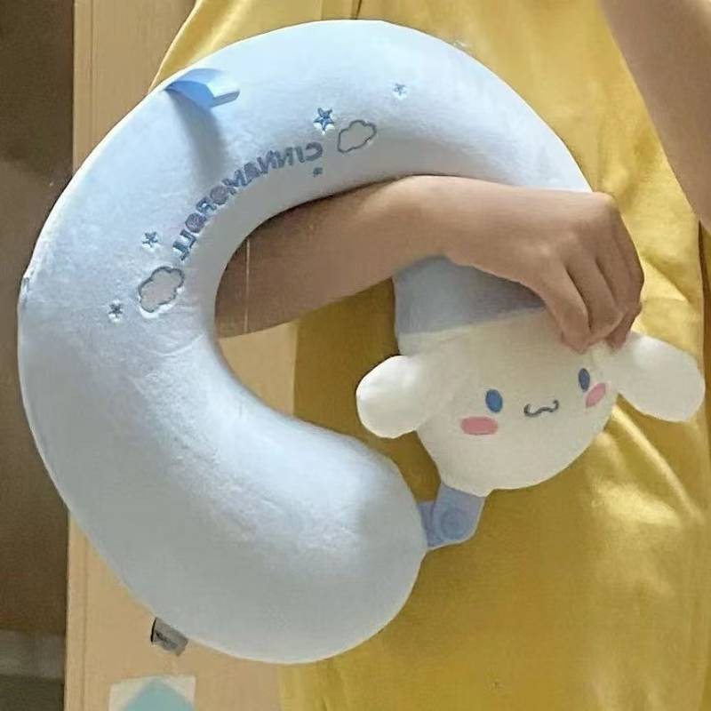 Cinnamoroll Babycinnamoroll U-Shape Pillow Ragdoll Cartoon Neck Pillow Memory Foam Slow Rebound Nap 