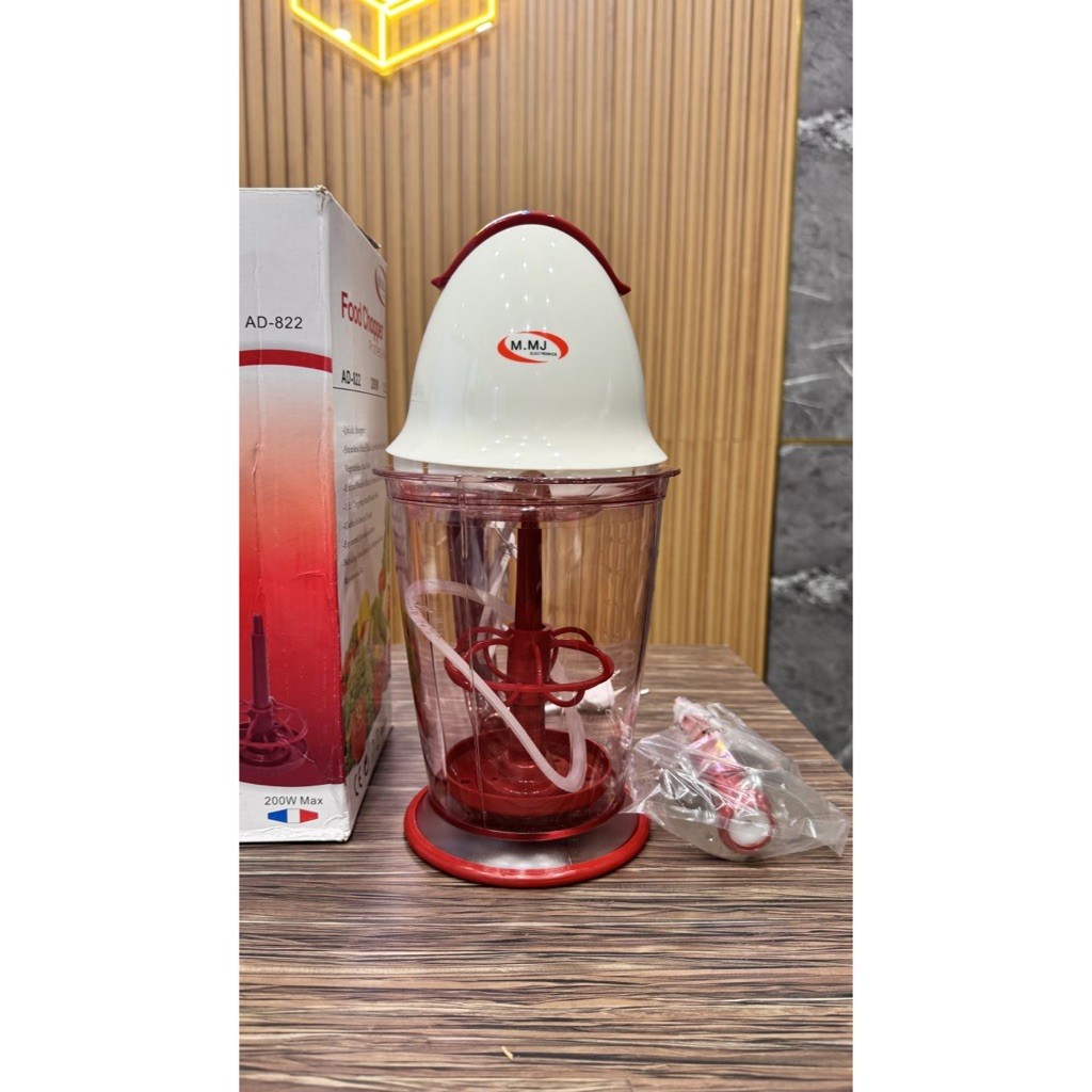 [ Hỏa tốc HCM - YT3 ] Máy xay đa năng 200W siêu mạnh, tặng kèm cây đánh trứng - Chính hãng M.MJ