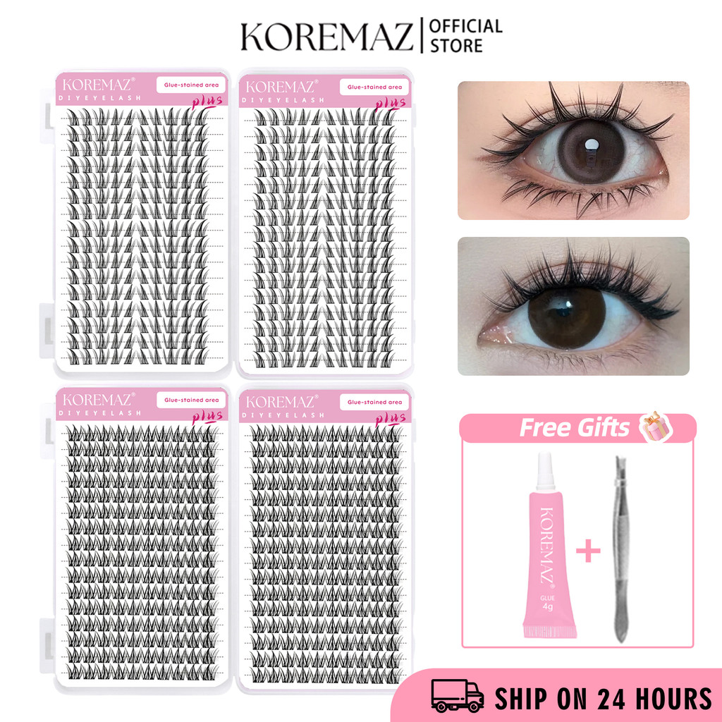 KOREMAZ 32 Hàng Bộ Sách Lông Mi Dung Tích Lớn Nhiều Phong Cách Có Thể Tái Sử Dụng Cho Người Mới Bắt 