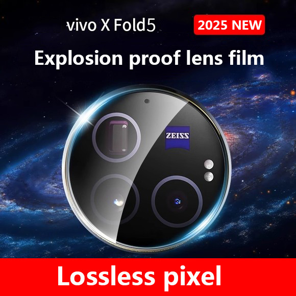 HD Clear Ultra Slim Lens Camera Kính Cường Lực Cho Vivo X Fold5 FOLD5 Fold3 Pro Fold 5 3Pro 5G Bảo V