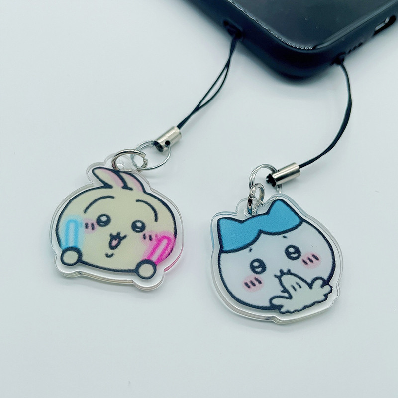 Dây chuyền điện thoại di động acrylic phong cách hoạt hình dễ thương Chiikawa Usachi-SN | BigBuy360 - bigbuy360.vn