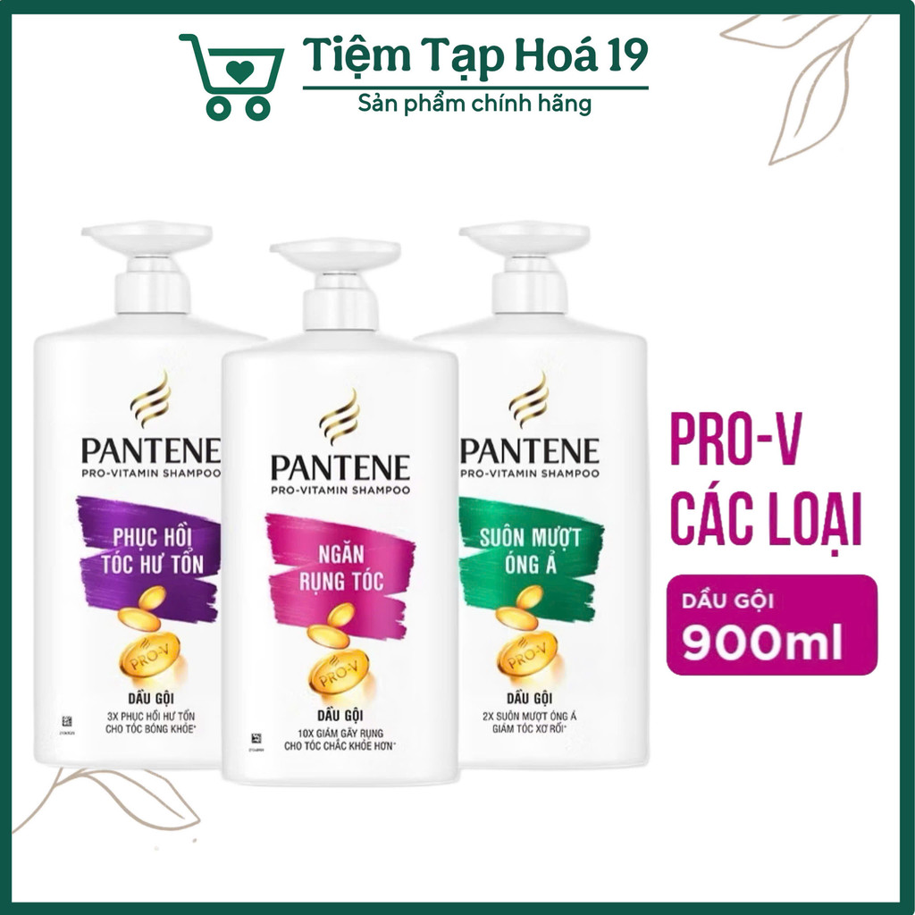 Dầu Gội PANTENE Chai 900ml