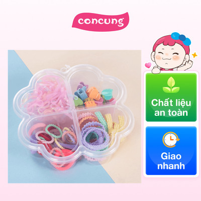 Combo cột và kẹp tóc Animo A2501_MN039 (Nhiều màu)
