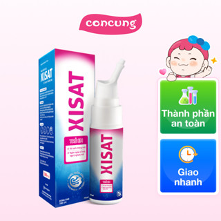 Dung dịch vệ sinh mũi nước biển sâu Xisat trẻ em (75 ml)