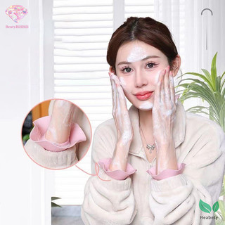 Heabety 1 cặp dây giặt cổ tay silicon s / m / l dây đeo tay mềm để rửa mặt rửa nước ngăn ngừa độ ướt cổ tay washband mới
