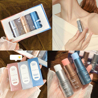 Set 3 Nước Hoa Khô Nicor Chính Hãng Hàn Quốc Nước Hoa Body Unisex Dạng Sáp Lưu Giữ Hương Thơm Quyến Rũ Tiện Lợi Khi Mang Theo