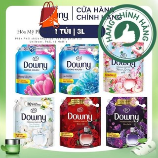 Nước xả vải Downy Hương Nước Hoa túi 3L (mới)