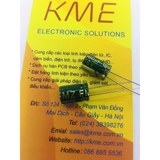 Tụ hóa 1000uf 16v 8x12mm cao tần