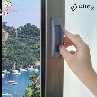 Glenes 1 Tay Nắm Cửa, Dán Núm Nội Thất Bằng Nhựa, Ngăn Kéo Kéo Tủ Quần Áo Tự Dính Đa Năng