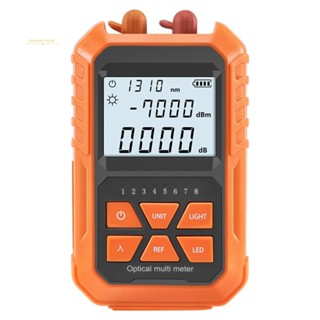  Máy đo công suất quang 4 trong 1 Định vị lỗi trực quan 5Km Bút đèn LED Chiếu sáng OPM Mạng Cáp quang Dụng cụ kiểm tra 