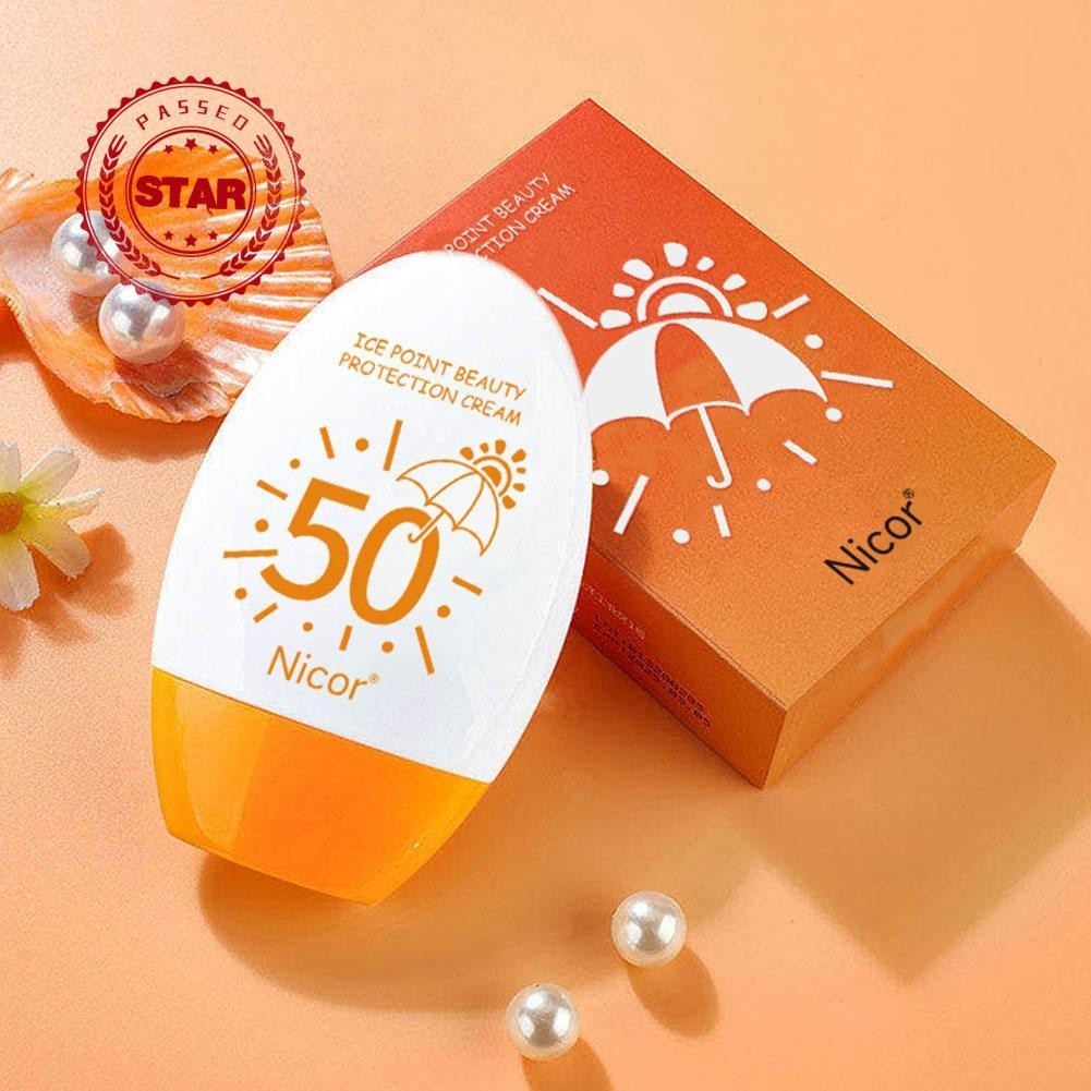 Kem chống nắng Nicor Chuyên sâu Uv Kem chống nắng làm mới Kem chống nắng Uv Pa + + + Spf50 Anti B2y1