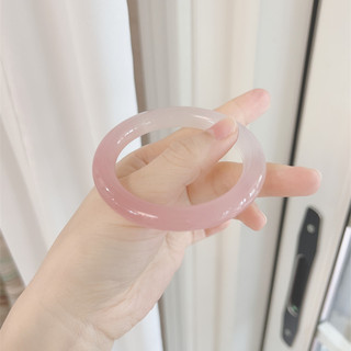 Thời trang nữ thiên nhiên đá hồng vòng tay vòng tay lắc tay