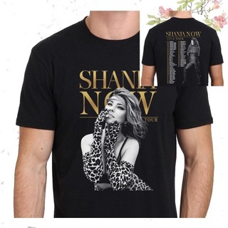 {Xs-3xl} Shania Twain Now Tour Áo ngắn tay in hình Áo thun nam cỡ lớn Quà tặng sinh nhật