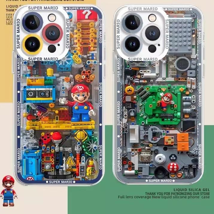 Ốp Lưng Trò Chơi Super Mario Bro Dễ Thương Cho Xiaomi Redmi Note 14 13 12 11 10 Pro Plus 14C 13C 12C