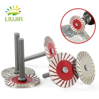 Lưỡi cưa đá sa thạch LIUJIR, Lưỡi khắc ren, Mini với đĩa cắt đá Granite bê tông 6mm Phụ kiện máy mài điện