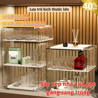Tủ Đựng Ly M.M HOUSE Nhựa Cao Cấp, Thiết Kế Gọn, Tiện Sắp Xếp Nhà Ở