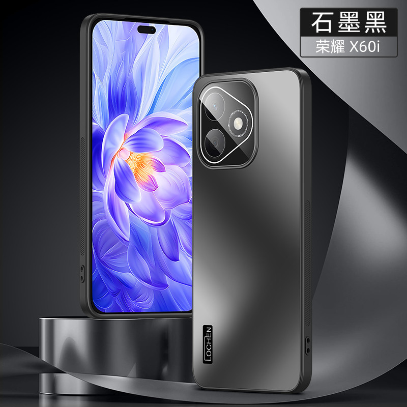 Ốp Điện Thoại Doanh Nhân Sang Trọng Cho HONOR X60i Hỗ Trợ Sạc Không Dây Bảng PC Chống Rơi Cao Trong Suốt PC Vỏ Điện Thoại Cứng Với Phim Ống Kính HD