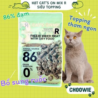 Hạt mèo Cat's On Mix R 1.4 kg có topping