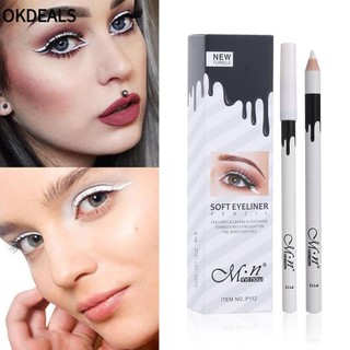 Bút Kẻ Mắt Màu Trắng Không Thấm Nước Lâu Trôi Thời Trang OKDEALS