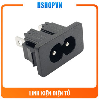 Ổ cắm số 8 gắn hộp.