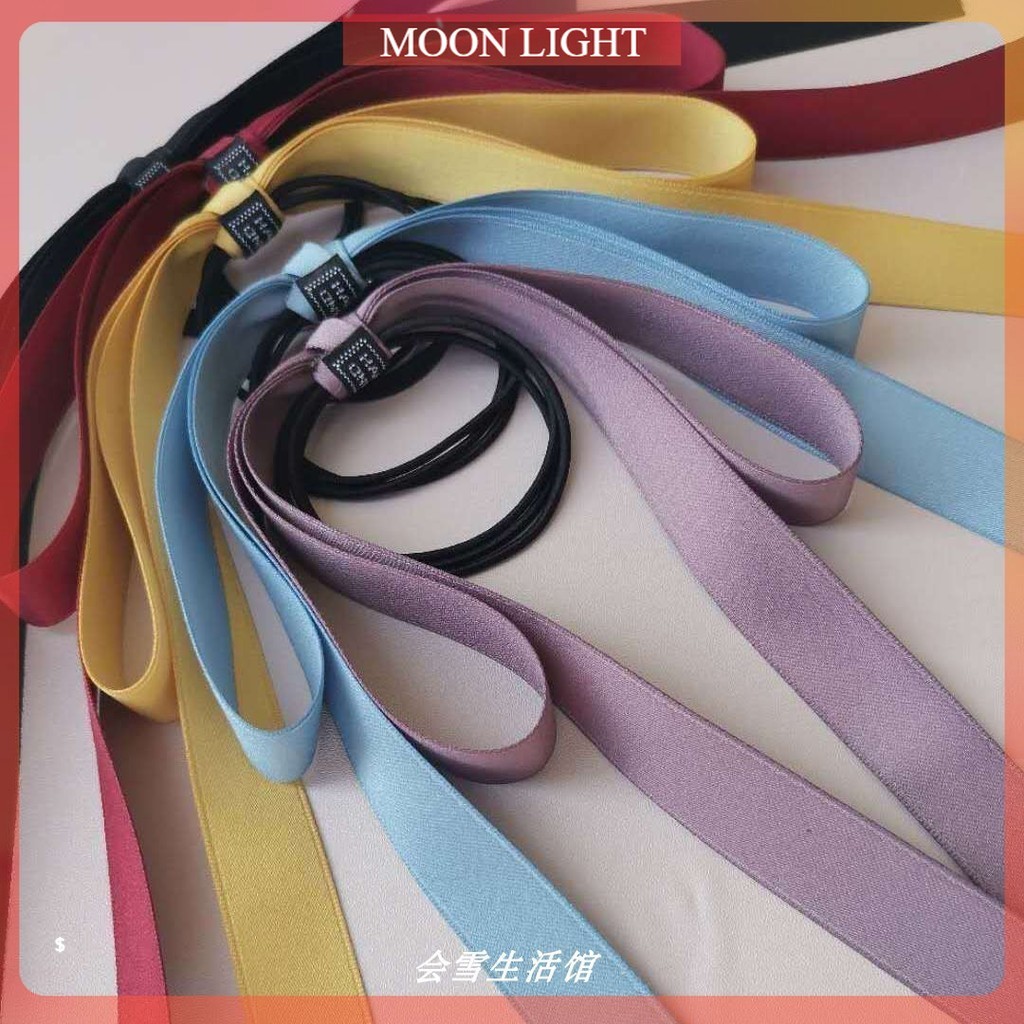 Dây buộc tóc nơ satin phong cách Sonoko  trong Conan